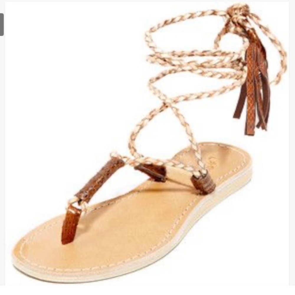 L Space by Cocobelle Gili tie wrap sandals
